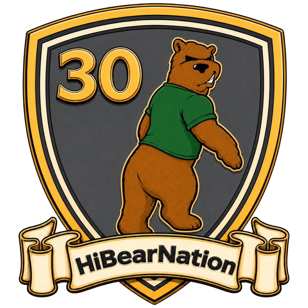 HiBearNation 30 anniversary shield